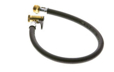 500 mm Filling Hose With Lever Plug G 1/4"/M 20x1 (MT) Rotatable