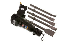 Compressed Air Chisel Hammer Set With 5 Chisels