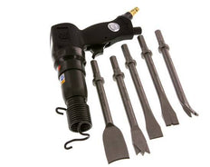 Compressed Air Chisel Hammer Set With 5 Chisels