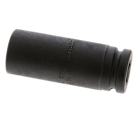 82mm Power Socket Insert For 21 mm Hexagonal Screws Square Drive 1/2" (12.5 mm)