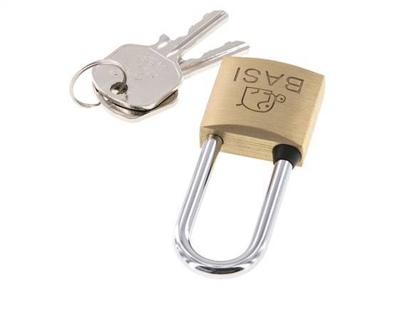 Cylinder padlock 30 High Bracket Simultaneous Locking with Closure B