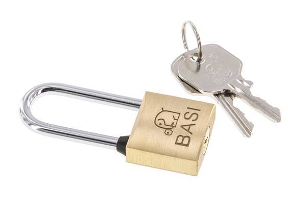 Cylinder padlock 30 High Bracket Simultaneous Locking with Closure B