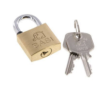 Cylinder padlock 30 Simultaneous Locking with Closure A
