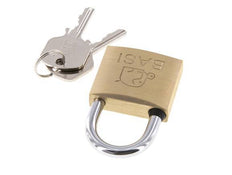 Cylinder padlock 40 Simultaneous Locking with Closure A