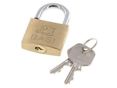 Cylinder padlock 40 Simultaneous Locking with Closure B