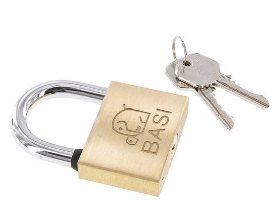 Cylinder padlock 60 Simultaneous Locking with Closure B
