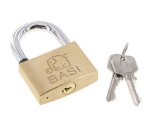 Cylinder padlock 60 Simultaneous Locking with Closure B