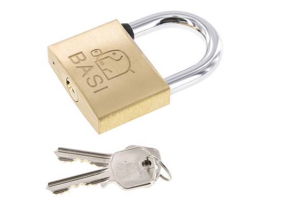 Cylinder padlock 60 Simultaneous Locking with Closure B