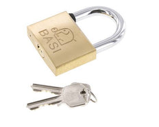 Cylinder padlock 60 Simultaneous Locking with Closure B