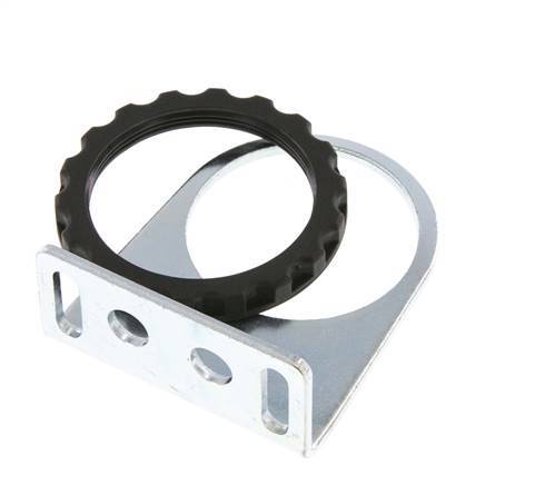 Mounting Bracket With Ring Including Panel Union Nut Futura 4