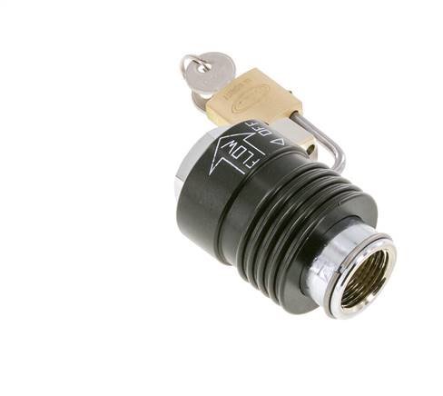 Slide Valve 1/2'' Cylinder Lock