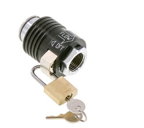 Slide Valve 1/2'' Cylinder Lock