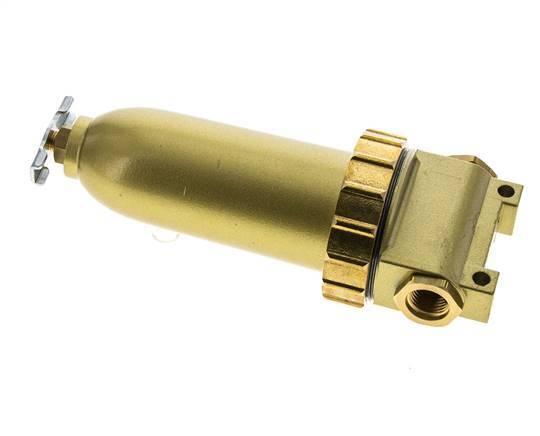 Microfilter 0.01microns G1/4'' 560 l/min Manual Metal Standard 1