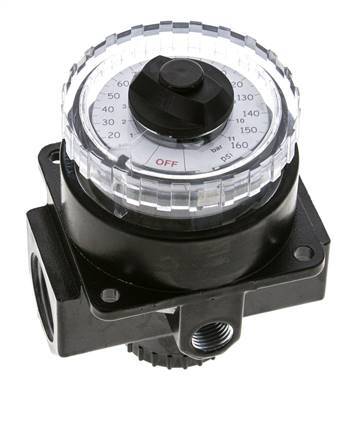 Pressure Regulator G1/4'' 3000 l/min 0.0-3.0bar/0-44psi