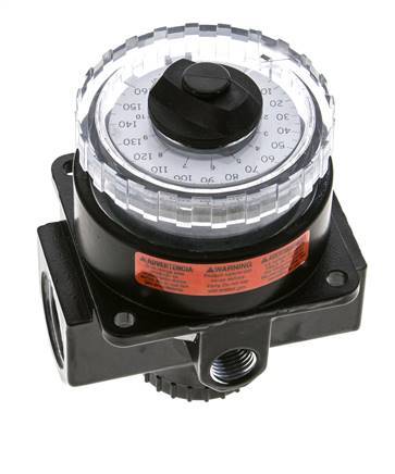 Pressure Regulator G1/4'' 3000 l/min 0.0-3.0bar/0-44psi