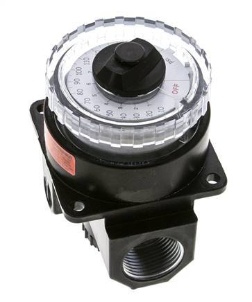 Pressure Regulator G1/4'' 3000 l/min 0.0-3.0bar/0-44psi