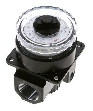 Pressure Regulator G1'' 9000 l/min 0.0-3.0bar/0-44psi