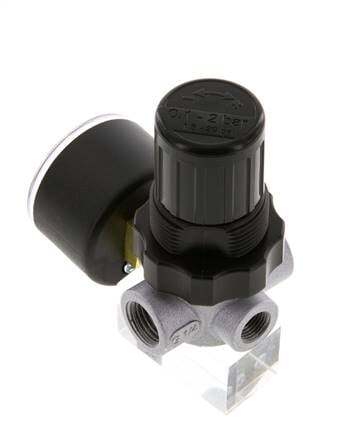 Pneumatic Pressure Relief Valve G1/4 Air 0.1-3bar (1-44psi)