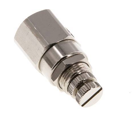 Pressure Regulator M5 75 l/min 1.0-8.0bar/14-116psi Brass Air Water Standard 0