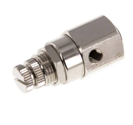 Pressure Regulator M5 75 l/min 1.0-8.0bar/14-116psi Brass Air Water Standard 0