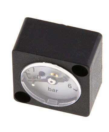 Compact Pressure Gauge 0-6 bar for Futura