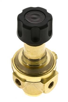 Pressure Regulator G1/4'' 490 l/min 2.0-30.0bar/29-435psi Brass