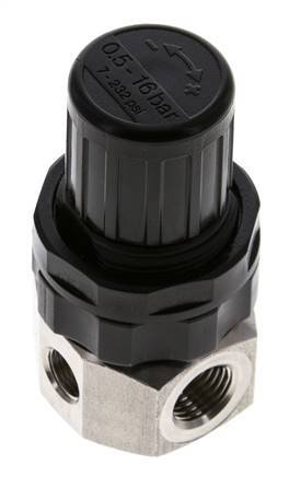 Pressure Regulator G1/4'' 320 l/min 0.5-16.0bar/7-232psi Stainless Steel Gases Liquids