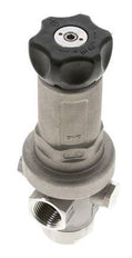 Precision Pressure Regulator G1/2'' 1900 l/min 0.5-15.0bar/7-218psi Stainless Steel Gases Liquids