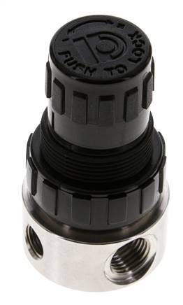 Pressure Regulator G1/4'' 350 l/min 0.2-3.0bar/3-44psi Stainless Steel/POM
