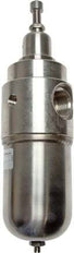 Filter-Regulator G1/2'' 3000 l/min 0.1-1.5bar/1-22psi Manual Stainless Steel