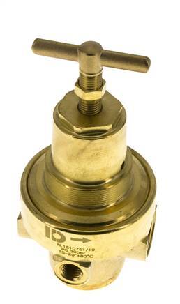 Pressure Regulator G1/2'' 1500 l/min 0.1-1.5bar/1-22psi Brass