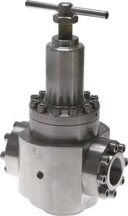Pressure Regulator G1 1/2'' 15000 l/min 2.0-30.0bar/29-435psi Stainless Steel Gases Liquids