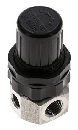 Pressure Regulator G1/4'' 320 l/min 0.5-3.0bar/7-44psi Stainless Steel