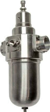 Filter-Regulator G1'' 6000 l/min 1.5-15.0bar/22-218psi Auto Stainless Steel