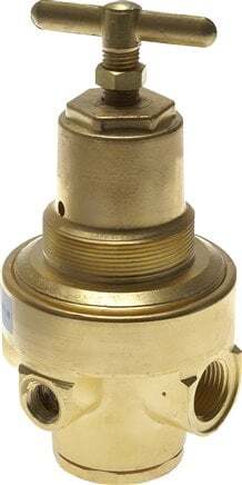 Pressure Regulator 1/2'' NPT 1500 l/min 0.5-8.0bar/7-116psi Brass