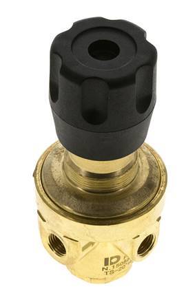 Pressure Regulator G1/4'' 490 l/min 1.0-15.0bar/14-218psi Brass