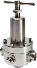 Pressure Regulator G1'' 8000 l/min 1.0-15.0bar/14-218psi Stainless Steel Gases Liquids