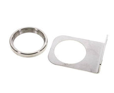 Bracket for Pressure Regulator and Filter-Regulator 1/2 and 3/4'' Stainless Steel with Nut