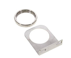 Bracket for Pressure Regulator and Filter-Regulator 1/2 and 3/4'' Stainless Steel with Nut