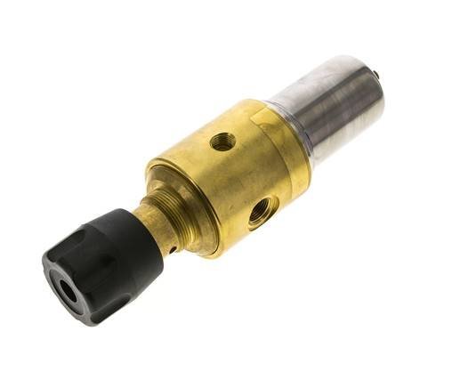 Filter-Regulator G3/8'' 800 l/min 0.2-3.0bar/3-44psi Manual Brass/Stainless Steel