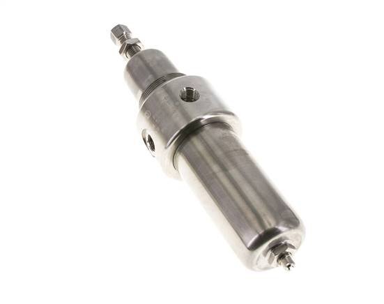 Filter-Regulator G1/4'' 800 l/min 0.2-3.0bar/3-44psi Manual Stainless Steel