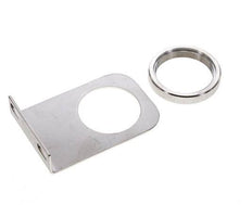 Bracket for Pressure Regulator and Filter-Regulator 1/4 and 3/8'' Stainless Steel with Nut