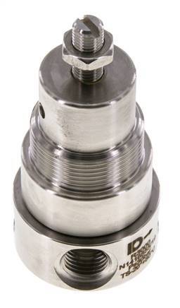 Pressure Regulator G1/4'' 350 l/min 0.2-3.0bar/3-44psi Stainless Steel Gases Liquids