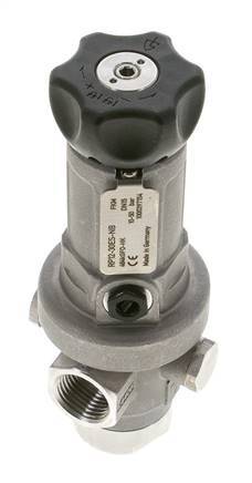 Precision Pressure Regulator G1/2'' 1900 l/min 10.0-50.0bar/145-725psi Stainless Steel Gases Liquids