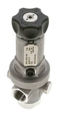 Precision Pressure Regulator G1/2'' 1900 l/min 10.0-50.0bar/145-725psi Stainless Steel Gases Liquids