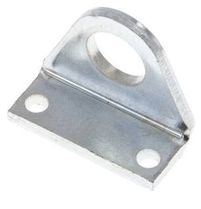 Foot Mount 12 mm 16 mm ISO 6432 Zinc plated steel