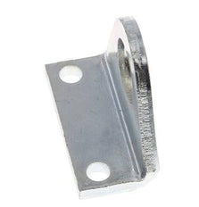 Foot Mount 12 mm 16 mm ISO 6432 Zinc plated steel