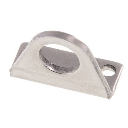 Foot Mount 12 mm 16 mm ISO 6432 Stainless steel 304 (1.4301)