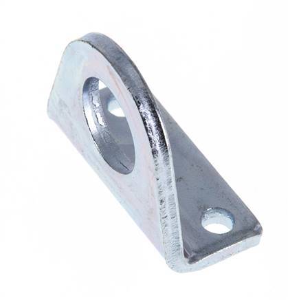 Foot Mount 20 mm 25 mm ISO 6432 Zinc plated steel