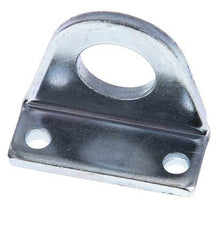 Foot Mount 20 mm 25 mm ISO 6432 Zinc plated steel